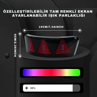 RedRider™Led Kask Ekranı